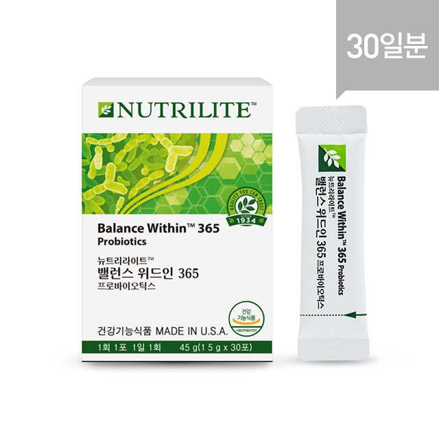 밸런스 위드인 365 (30포, 30일분) x 2개
