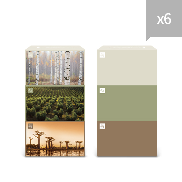 행복한아름 뽑아쓰는 키친타월 6번들 (택배 배송 전용)