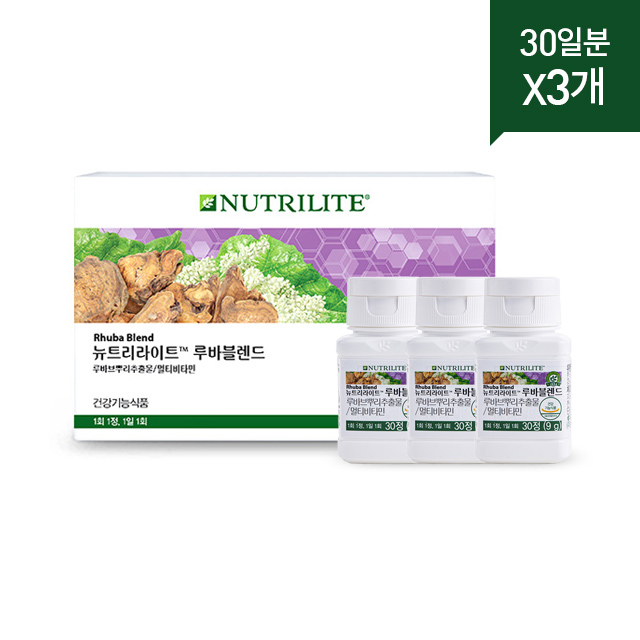 루바블렌드 번들팩(30정X3개, 90일분)
