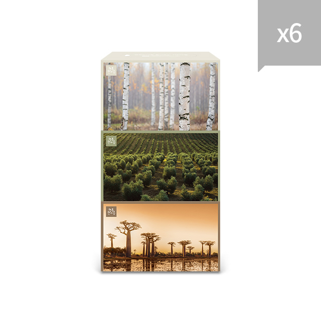 행복한아름 뽑아쓰는 키친타월 6번들 (택배 배송 전용)