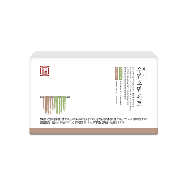 정기품 별미 수연소면 세트