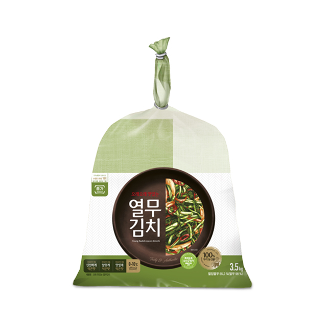 종가 열무김치 3.5kg (암웨이 전용)
