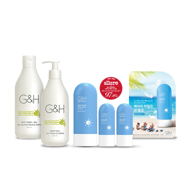 G&H 맑고 순한 온가족 선케어 프로모션 B