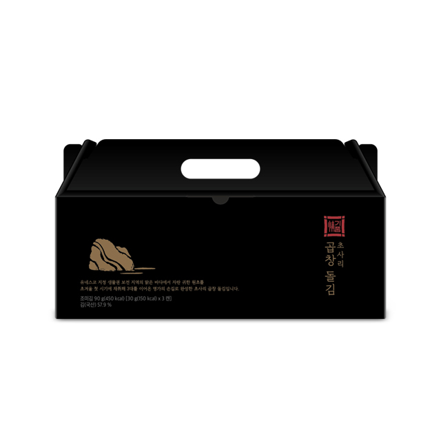 정기품 초사리 곱창 돌김