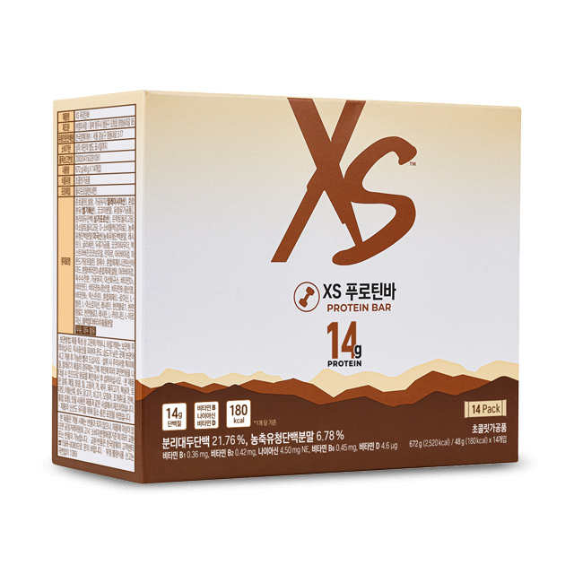 XS 푸로틴 바 (14개)