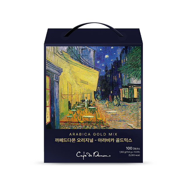 까페드다몬 오리지널 - 아라비카 골드믹스 (11.6g x 100개입)